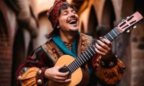 Representational image of a medieval troubadour. Source: artemstepanov / Adobe Stock