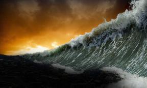 Tsunami. Image copyright © Dustin Naef. Mount Shasta's Legends & Forgotten History, 2016.