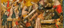 The people of Tournai bury victims of the Black Death, circa 1353. Source: Public Domain