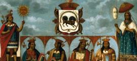 Genealogy of the Incas by Cuzco School. 18th or early 19th century.
