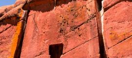 The door of Hayu Marca located in Puno Peru. Source: DavidAlexander / Adobe Stock