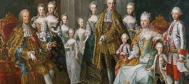 Habsburg family portrait by Martin van Meytens, 1764.        Source: Public Domain
