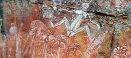 Aboriginal rock art at Nourlangie, Kakadu