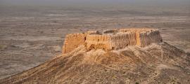 Ayaz Kala in northern Uzbekistan was used by the Kushan Empire as a garrison. Source: bbsferrari / Adobe Stock