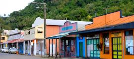 Main Street, Levuka historical port town. 