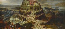 ‘The tower of Babel’ (1550-1584) by Pieter Balten. Is it possible to interpret another meaning of the Tower of Babel? 