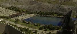 A CGI representation of the Pool of Siloam as it once would have been. Source: Israel Antiquities Authority Screenshot