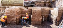 Remains of garden structures found in Rome