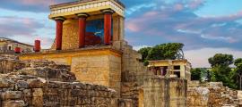 The Palace of Knossos, Crete.
