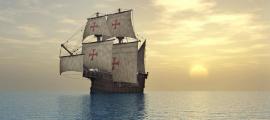 Portuguese caravel of the 15th century. Credit: Michael Rosskothen / Adobe Stock