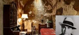 The prison cell of Al Capone at Eastern State Penitentiary