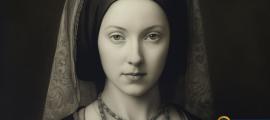 An AI image of Anne Boleyn, Queen of England.