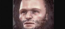 Forensic facial reconstruction of a Cro-Magnon man.  Source: Cicero Moraes/CC BY-SA 4.0