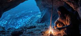 AI image of early humans and the taming of fire. Source: Alla/Adobe Stock