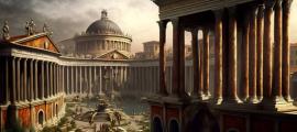 AI image of the Roman Republic