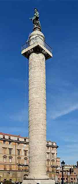 Trajan’s Column, Rome (Livioandronico2013/CC BY-SA 4.0)